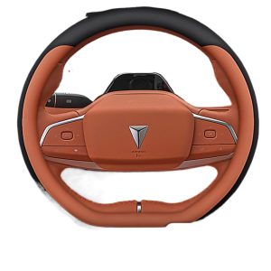 Custom Ultra-Thin Nappa Leather Steering Wheel Cover for DEEPAL S07 SL03 L07 S05 S7 G318