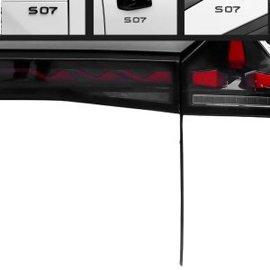 New Logo Emblem Kit Gloss Black Exterior Lettering Set for DEEPAL S07 / S7
