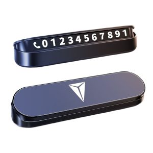 Luminous Hidden Temporary Parking Number Plate and Car Moving Card for DEEPAL SL03 and DEEPAL S07