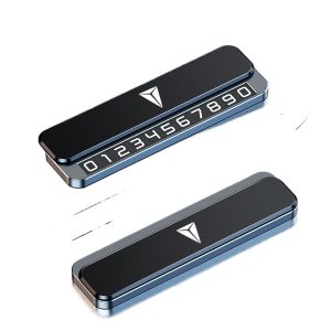 DEEPAL S07 SL03 G318 Hidden Aluminum Temporary Parking Number Plate with Luminous Display