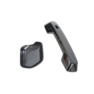Rear Tailgate Door Handle Bowl Trim Frame Matte Black for DEEPAL G318