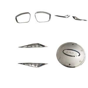 Chrome Exterior Trim Accessories for 2022 CHANGAN UNI-K - Fuel Tank Cap and Mirror Accents