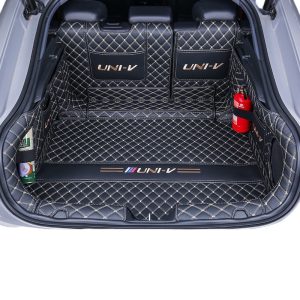 Full Coverage Waterproof Trunk Mat for Changan UNI-V iDD 2024 (Right Side with Speaker)