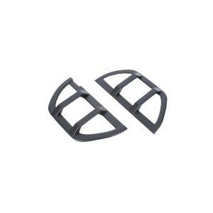 Rear Fog Lamp Cover Decorative Frame Matte Black for DEEPAL G318 2024+