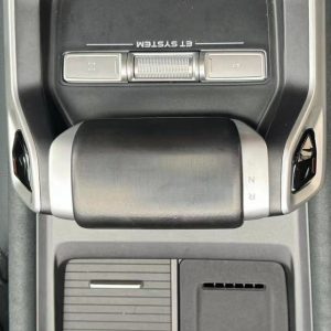 Gear Shift Knob Decorative Trim Sticker for DEEPAL G318 2024 - Carbon Fiber / Wood Grain ABS Style