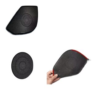 Interior Door Speaker Cover Trim Black Titanium Finish for DEEPAL G318