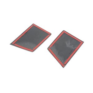Front and Rear Light Eyebrow Trim Strips for DEEPAL G318 2024 - ABS Matte Black/Carbon Fiber Style