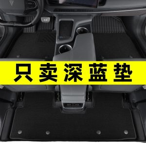 All-Weather TPE Floor Mats and Trunk Mat Set for DEEPAL S07 (S7) - Full Set with Brown Carpeting