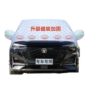 Magnetic Front Windshield Snow Cover for CHANGAN UNI-K Winter Frost & Sun Protection