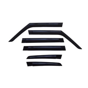 Window Visor Rain Shield Rain Eyebrow Black Samurai Edition for DEEPAL G318 2024+