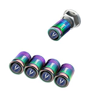 Anti-Theft Tire Valve Caps Copper Core for CHANGAN UNI-V, CS55 PLUS, Eado, and Raeton CC