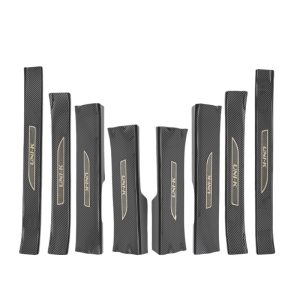 Car Door Sill Guard Protector and Welcome Pedals 8-Piece Set for CHANGAN UNI-T