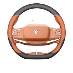 Ultra-Thin Non-Slip D-Shape Steering Wheel Cover for DEEPAL S07 S7 SL03 L07 Deepal G318