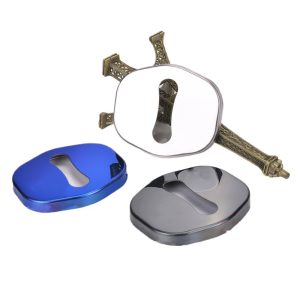 4PCS Stainless Steel Car Door Lock Protective Covers for CHANGAN UNI-T