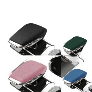 Interior Gear Shift Handle Suede Leather Protective Cover for CHANGAN CS55 PLUS & UNI-K