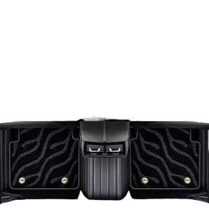 All-Enclosed Leather Floor Mats with Starry Sky Carpet for DEEPAL S07 and SL03
