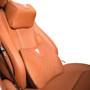 DEEPAL S07 SL03 G318 Nappa Leather Car Headrest Neck Pillow and Lumbar Support Cushion