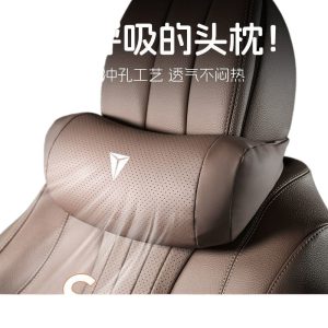 Car Neck Pillow and Lumbar Support for DEEPAL SL03 / S7 / G318, Breathable Memory Foam Headrest