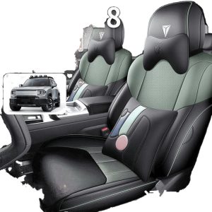 Custom Fit Full Interior Leather Seat Cover Set for CHANGAN DEEPAL G318