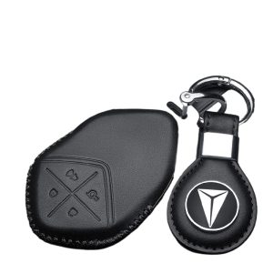 Genuine Sheepskin Leather Key Case Cover for DEEPAL S07 S7 SL03 S05 G318