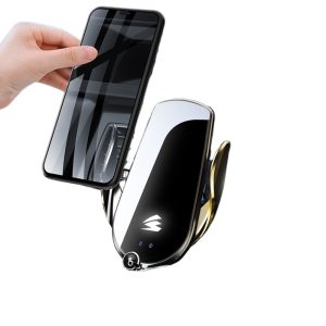 15W Wireless Fast Charging Car Phone Holder with Electric Clamping for CHANGAN Lumin Corn 2022-2024