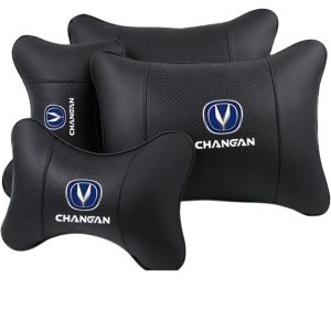 Memory Foam Car Headrest Neck Pillow Set for Changan CS75/55 PLUS, UNI-V, EADO PLUS, and Ruicheng CC