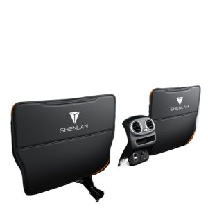 Interior Seat Back Anti-Kick Protective Pads Leather Covers for DEEPAL SL03 / DEEPAL S07