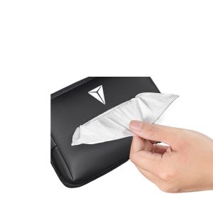 PU Leather Car Armrest and Seat Back Hanging Tissue Box for DEEPAL SL03 and S07