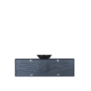 License Plate Frame Set for DEEPAL S07 (S7) - Non-Blocking ABS Matte Black Exterior Accessories
