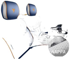 Custom All-Season Breathable Leather Seat Cover Set for DEEPAL G318 2025