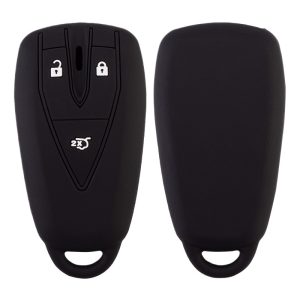 Silicone 4-Button Remote Smart Key Cover for CHANGAN CS75 PLUS, UNI-V, UNI-T, and Eado