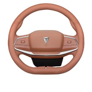 Deepal S07 and SL03 Ultra-Thin Genuine Leather Steering Wheel Cover Non-Slip Interior Protection