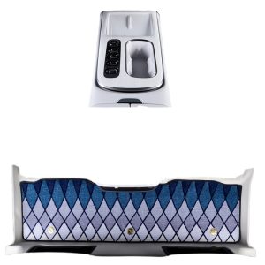 TPE All-Weather Waterproof Floor Mats with Removable Carpet Insert for DEEPAL S07 (2023-2025)