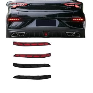 LED Rear Bumper Light Trim Mustang Style Smoked Lens for CHANGAN UNI-T