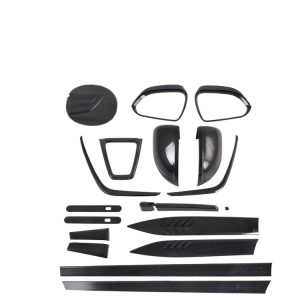 Exterior Decorative Trim Accents for 2021 CHANGAN UNI-T and UNI-K in Carbon Fiber and Chrome