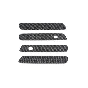 Exterior Door Handle Bowl Protector Trim ABS Glossy Black for DEEPAL G318 2024-2026