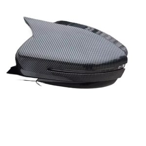 Rearview Mirror Cover Horn Style Carbon Fiber Pattern for CHANGAN CS55 PLUS