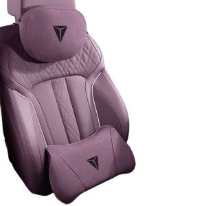 Deepal Series Ergonomic Memory Foam Seat Headrest and Lumbar Support Pillow Set