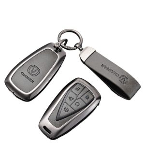Zinc Alloy Metal Car Key Cover Case for CHANGAN CS35 PLUS, UNI-K, CS55, and CS75 PLUS