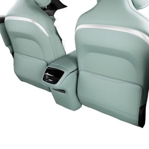 Rear Seat Kick Protector Anti-Kick Pad 3-Piece Set for DEEPAL S07 / S7