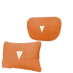 DEEPAL S07 Starfield Green Suede Neck Pillow and Lumbar Support Set for Interior Comfort