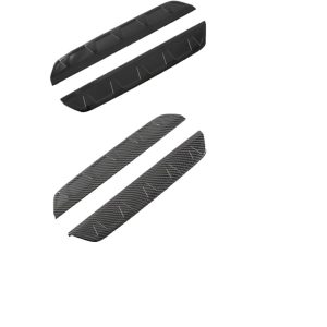 Front Fog Lamp Eyebrow Trim Carbon Fiber Pattern ABS for 2022 CHANGAN UNI-V