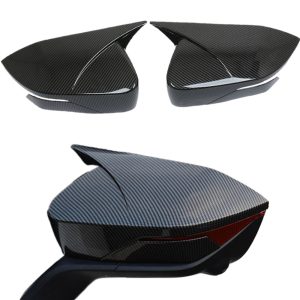 Horn Style Side Rearview Mirror Covers for CHANGAN UNI-V 2020-2022 ABS Modification