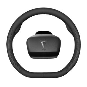 Ultra-Thin Genuine Leather Steering Wheel Cover for DEEPAL S07 SL03 and G318