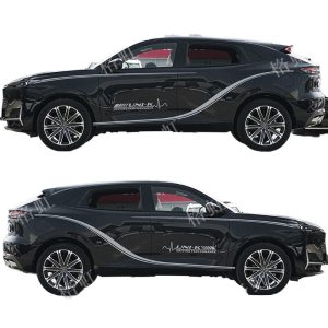 Exterior Body Waistline Decal Strip and Side Graphic Stickers for CHANGAN UNI-K