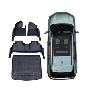 TPE All-Weather Car Floor Mats with Door Sill Protection for DEEPAL G318