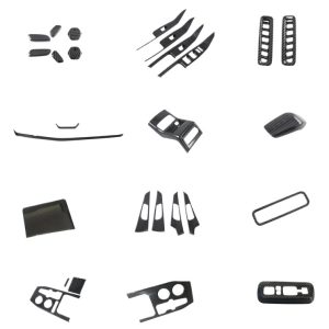 Interior Trim Accents ABS Carbon Fiber Style for 2021-2022 CHANGAN UNI-K