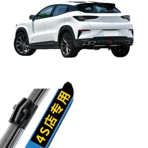 Rear Wiper Blade and Front Wiper Set for CHANGAN UNI-T (2020-2021) Boneless Rubber Design