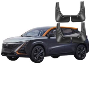 Front and Rear Splash Guard Mud Flaps Set with Logo for CHANGAN UNI-T 2020-2022