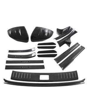 Exterior and Interior Trim Accessories Kit for DEEPAL S07 (2023) - Carbon Fiber Style ABS Parts